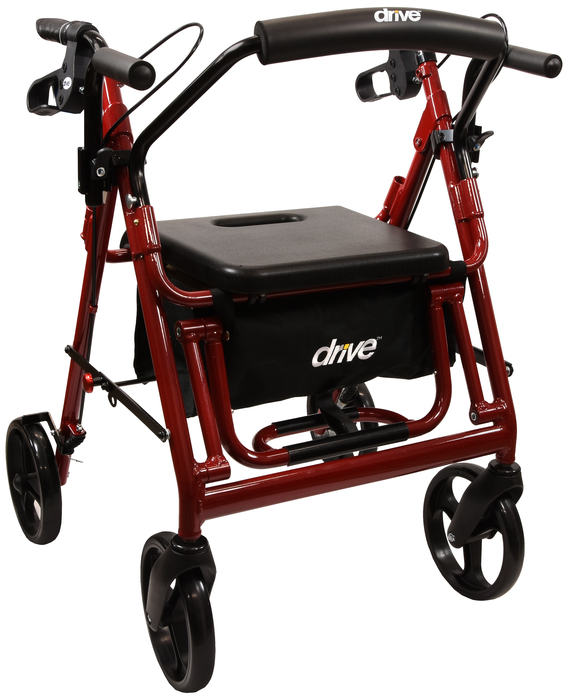 Rollator Duet Burgundy