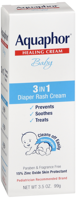 AQUAPHOR BABY DPR RASH 15% ZN CRM 3.5OZ