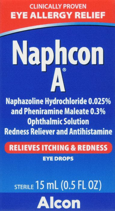 Naphcon-A Allergy Relief Eye Drops 15ml