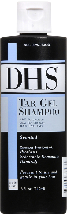 DHS TAR SHAMPOO GEL 8OZ