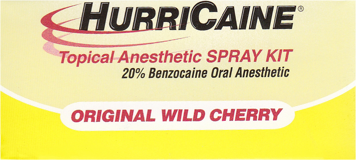 HURRICAINE 20% SPY CHERY 2OZ+200CT TUBE