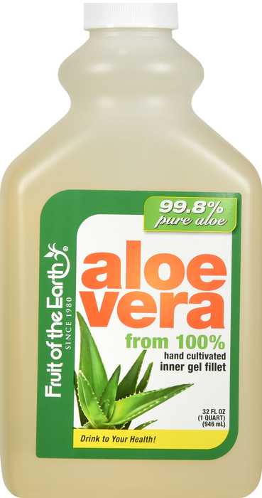 Fruit of the Earth Aloe Vera Juice Liquid 32oz