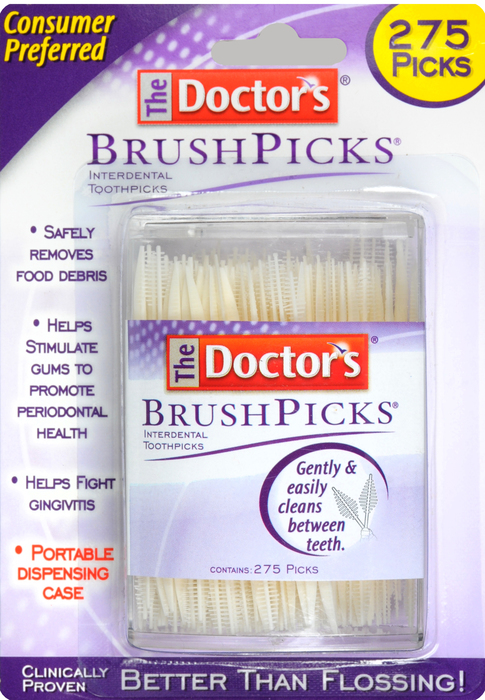 BRUSH PICKS 275CT MEDTECH