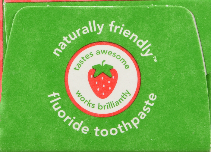 Hello Kids Natural Wild Strawberry Fluoride Toothpaste 4.2oz