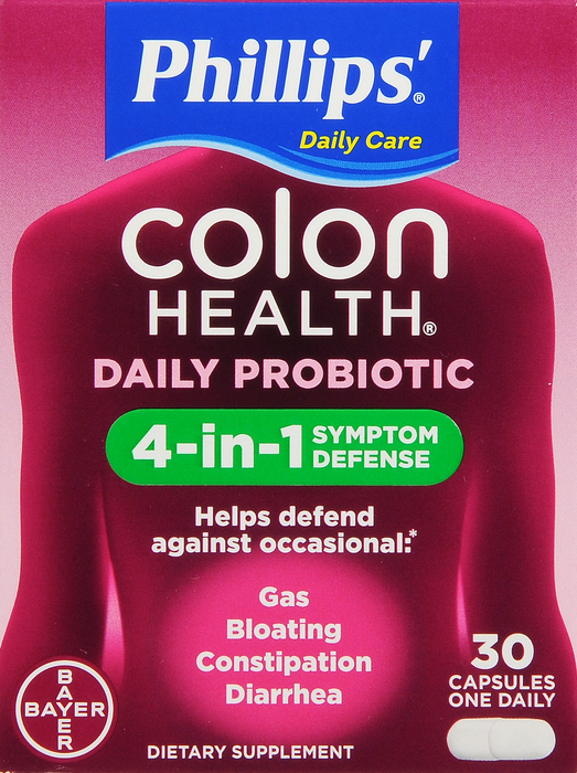 Phillips Colon Health Daily Probiotic Capsules 30ct