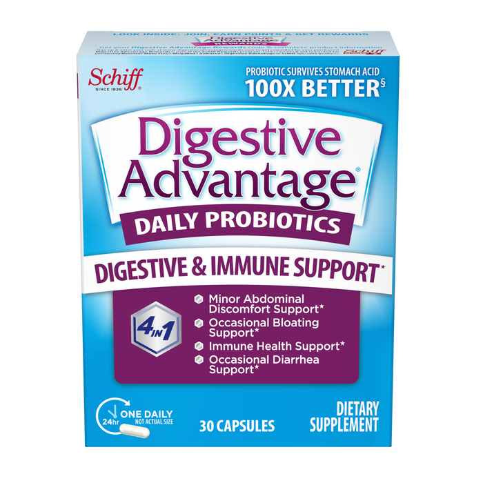 Digestive Advantage Daily Probiotic Capsules 30ct