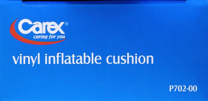 Carex Vinyl Inflatable Cushion 1ct