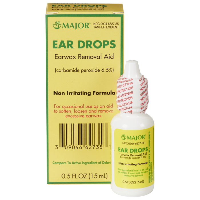 EAR DROPS CARBAMDE PERXIDE 6.5% DRP 15ML