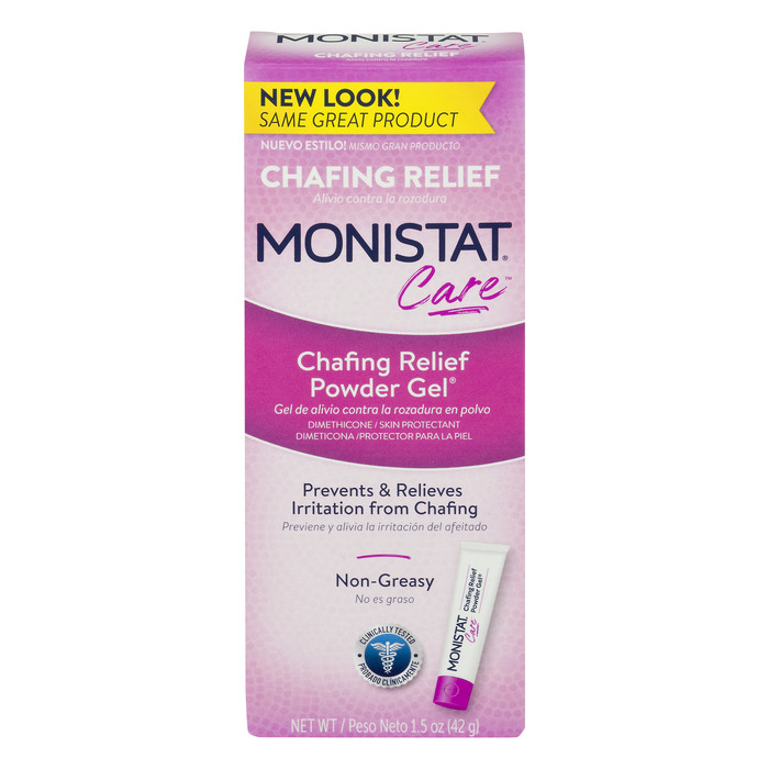 Monistat Complete Care Chafing Relief Powder Gel 1.5oz