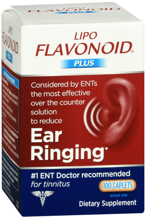 Lipo-Flavonoid Plus Ear Health Formula Caplets 100ct