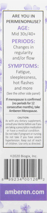 AMBEREN PERIMENOPAUSE RELIEF CAP 60CT