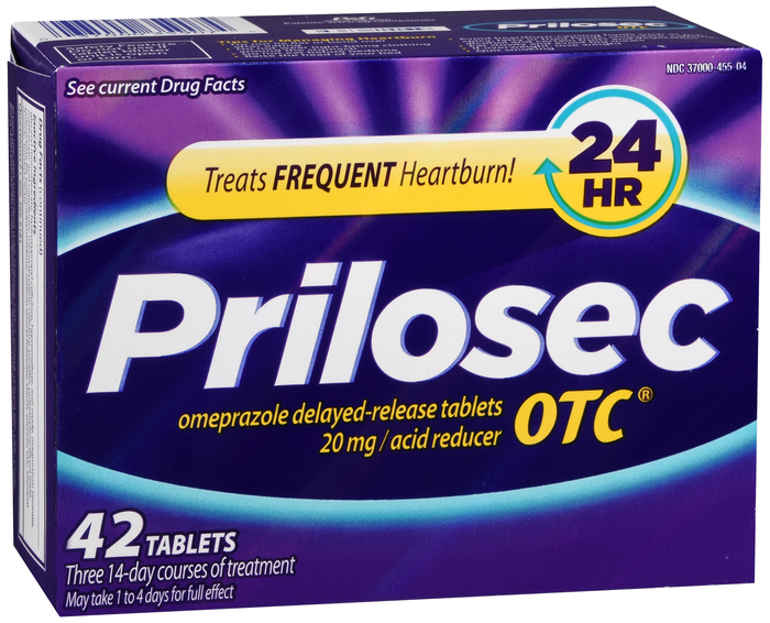 Prilosec OTC Heartburn Relief and Acid Reducer Tablets 42ct