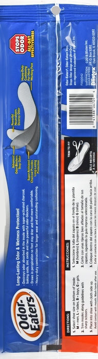 ODOR EATERS INSOLE ULTRA DURABLE