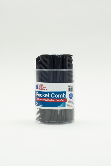 Good Neighbor Pharmacy Pocket Comb Tub 24ct