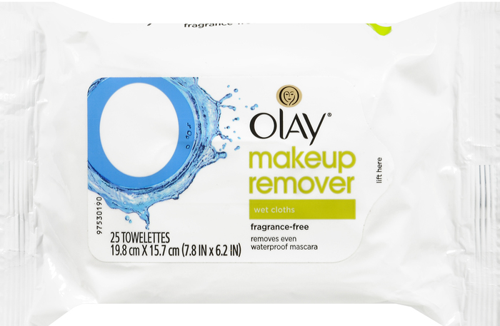 OLAY MAKEUP REMOVER WET CLOTHS F/F 25CT