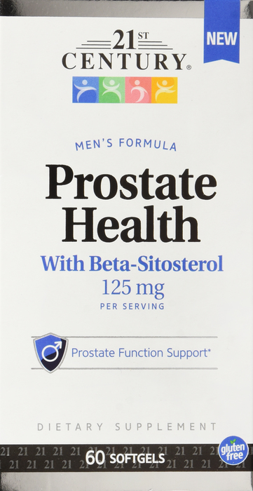 21st Century Prostate Health with Beta-Sitosterol 125mg Softgels 60ct