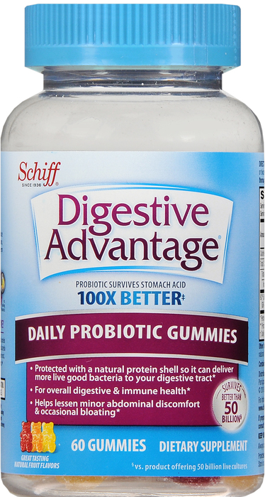 Digestive Advantage Probiotic Gummies 60ct