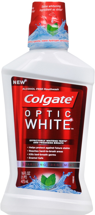 Colgate Optic White Mouthwash Mint 16oz