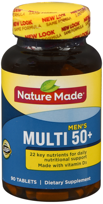 Nature Made Multi For Him 50+ Tablets 90ct