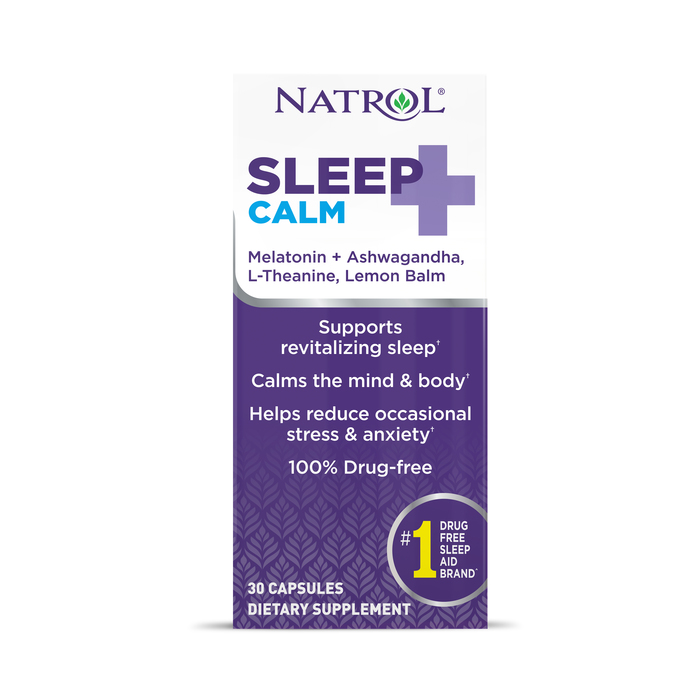 NATROL SLEEP+CALM CAPSULE 30CT