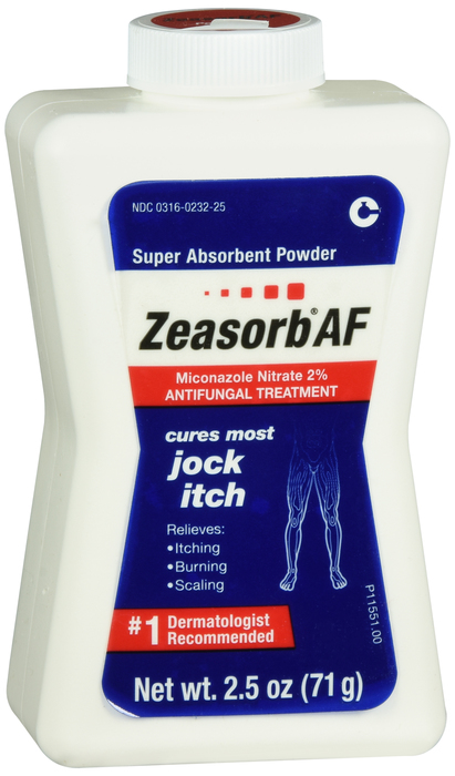 ZeasorbAF Jock Itch Powder 2.5oz