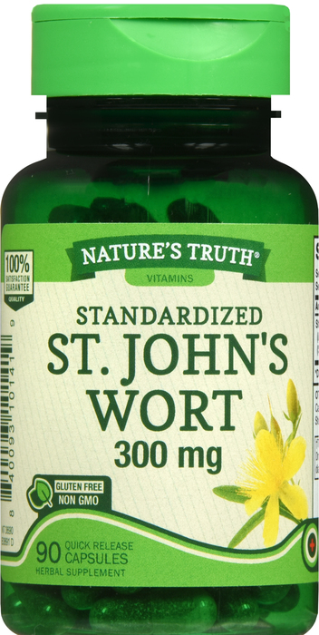 ST JOHNS WORT 300MG CAP 90CT NAT TRUTH