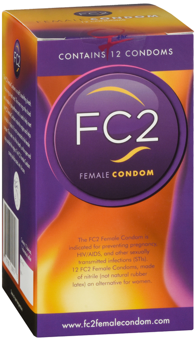 FC2 FEMALE CONDOM 12CT