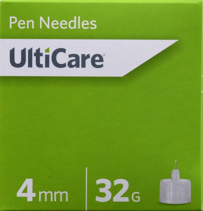 UltiCare Pen Needles 32gx4mm 100ct