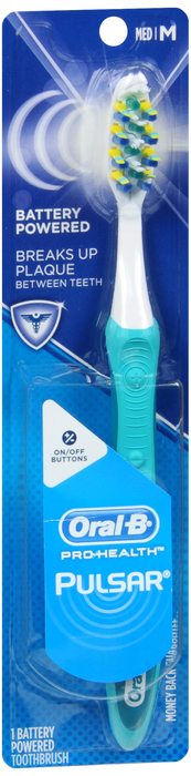 Oral B Pulsar 40 Battery Medium Toothbrush