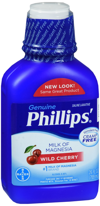 PHILLIPS MILK OF MAGNESIA CHERRY 26OZ