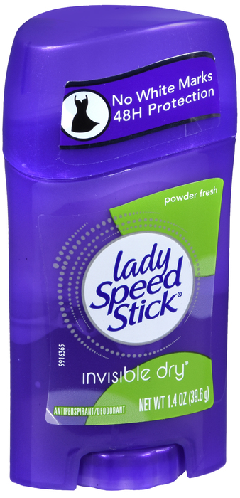 LADY SPEED STICK A/P INVISIBLE DRY POWDER FRESH 1.4OZ