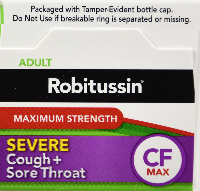 ROBITUSSIN SEVERE COUGH/SORE THR LIQ 4OZ