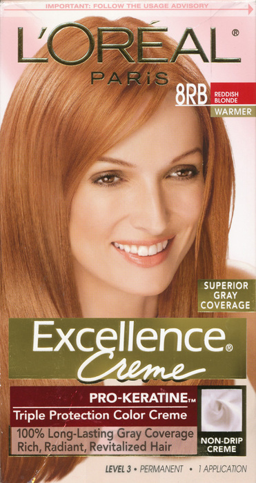 L'Oreal Paris Excellence Creme Red Blonde Permanent Hair Color 1ct