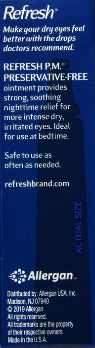 Refresh PM Lubricant Eye Ointment 3.5gm