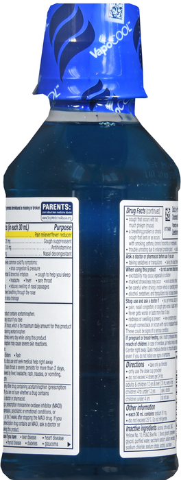 NyQuil Severe+ VapoCOOL Liquid 12oz