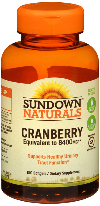 CRANBERRY 8400MG +D3 SFTGL 150CT SUNDWN