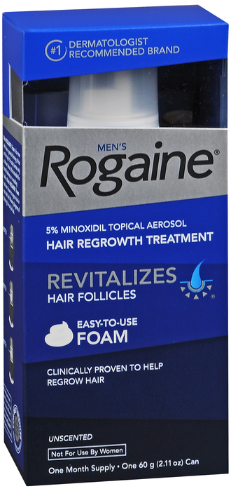 Rogaine Men's Hair Regrowth Treatment Foam 2.11oz