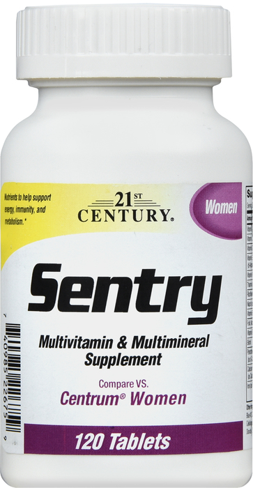 21st Century Sentry Women Multivitamins with Minerals Tablets 120ct