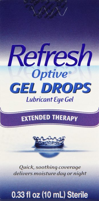 Refresh Optive Gel Drops Lubricant Eye Gel 10ml