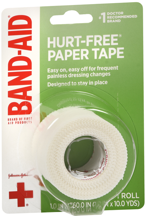 BAND-AID Hurt-Free Medical Paper Tape 1ct