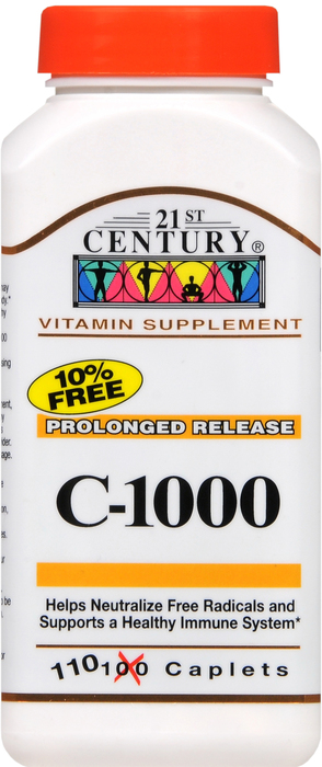 21st Century C-1000 Prolonged Release Tablets 110ct