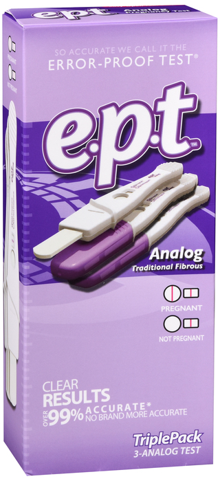 EPT Analog Pregnancy Tests 3ct