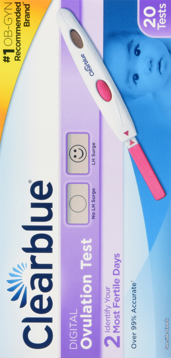 CLEARBLUE OVULATION DIGITAL 20CT