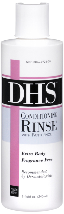 DHS Fragrance-Free Extra Body Conditioning Rinse 8oz