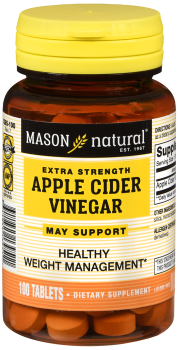 APPLE CIDER VINGR 1000MG TAB 100CT MASON