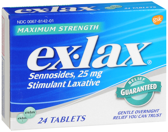 Ex-Lax Maximum Strength Stimulant Laxative Tablets 24ct