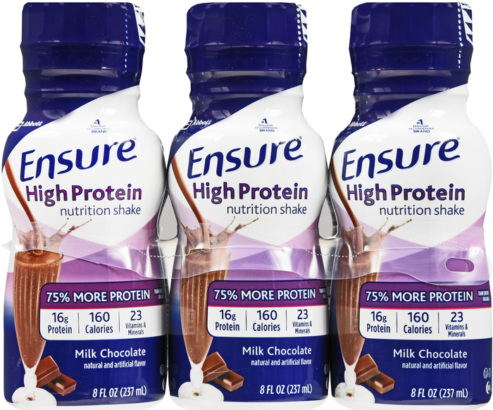 Ensure Active High Protein Nutrition Shake 8oz Milk Chocolate 6ct