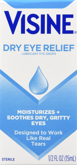 Visine Dry Eye Relief Eye Drops 5oz