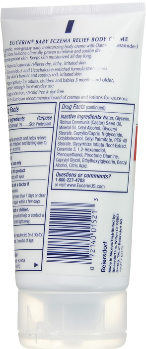 Eucerin Baby Eczema Relief Body Cream 5oz