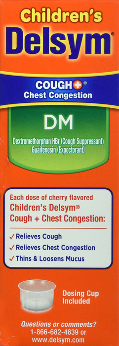 DELSYM CHILD COUGH+DM CONGEST LIQ 4OZ